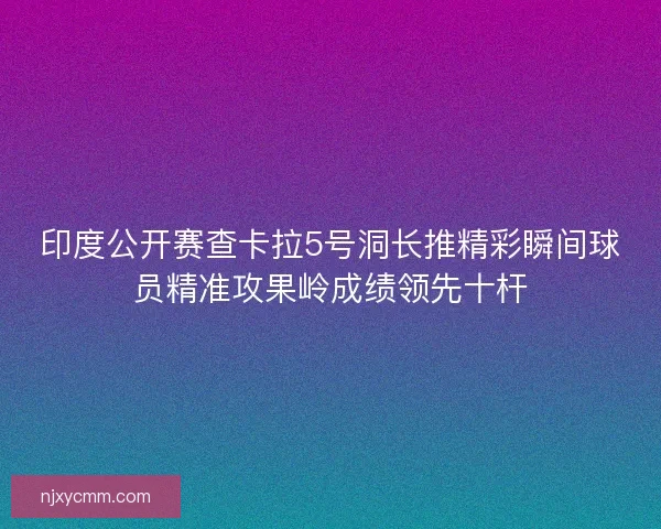 印度公开赛查卡拉5号洞长推精彩瞬间球员精准攻果岭成绩领先十杆 印度公开赛查卡拉5号洞长推精彩瞬间球员精准攻果岭成绩领先十杆